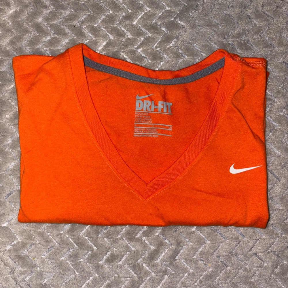 Nike Dri-FIT Bright Orange Tee